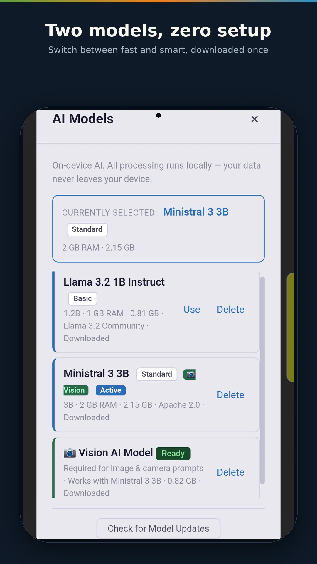IWV Chat AI on Android Phone