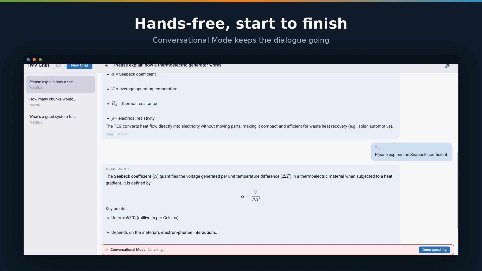 IWV Chat AI on Linux