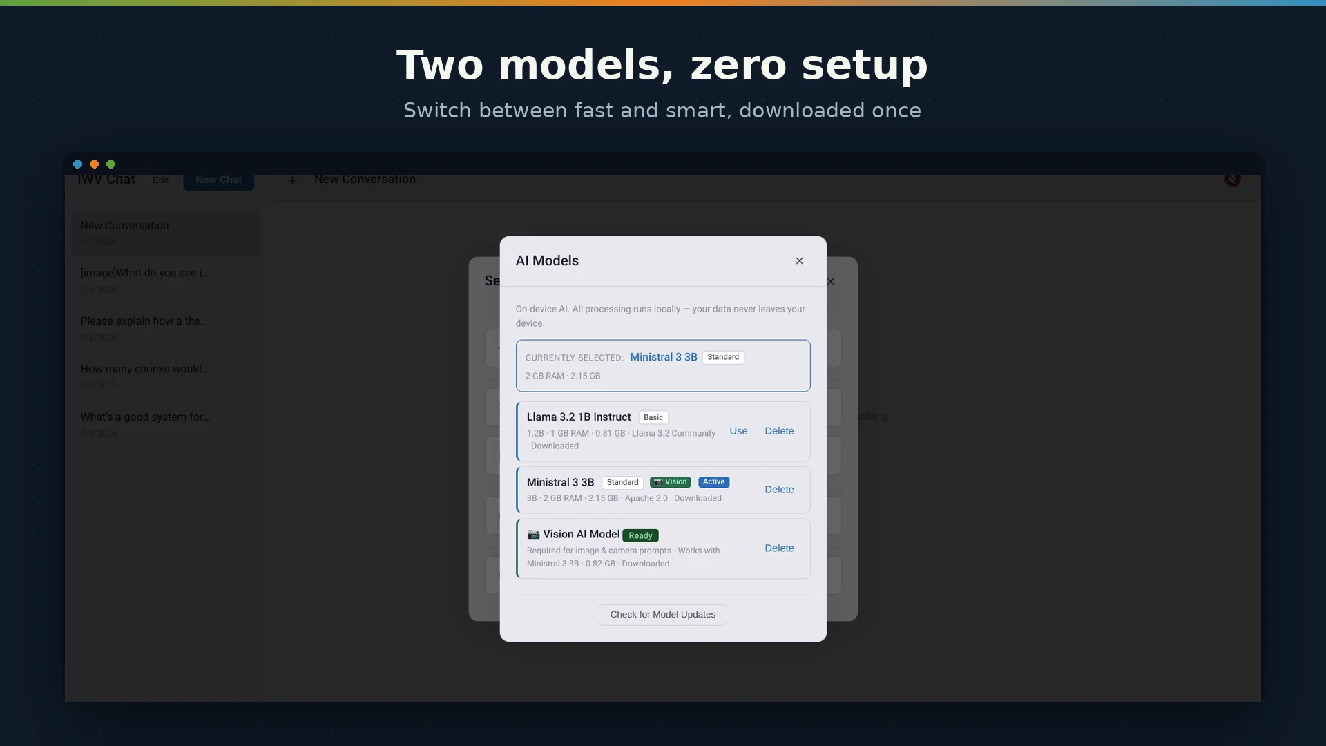 IWV Chat AI on Linux
